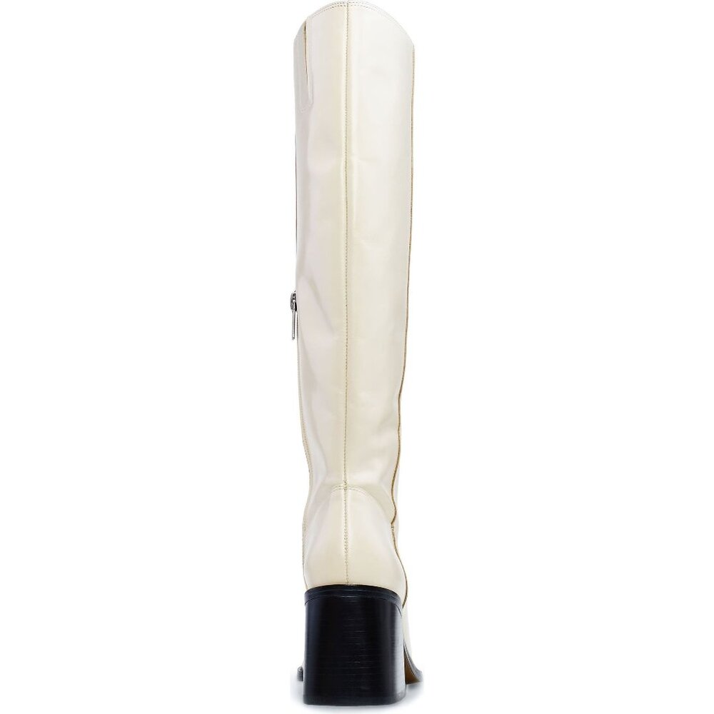 🆕 VINCE CAMUTO Sangeti 2 Wide Calf Tall Knee High Boot 8 Off-White - Picture 5 of 16